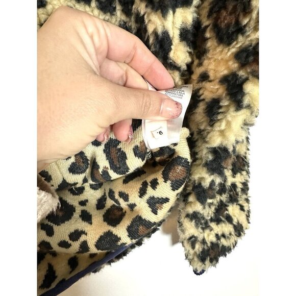 Vineyard Vines XS Womens Leopard Print Fleece SuperShep 1/2 Zip Pullover Animal - Picture 11 of 14